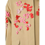 Ermanno Scervino Trench Tinta Unita con Cappuccio E Applicazioni per Bambina SFGB027 BEIGE ERMANNO SCERVINO 