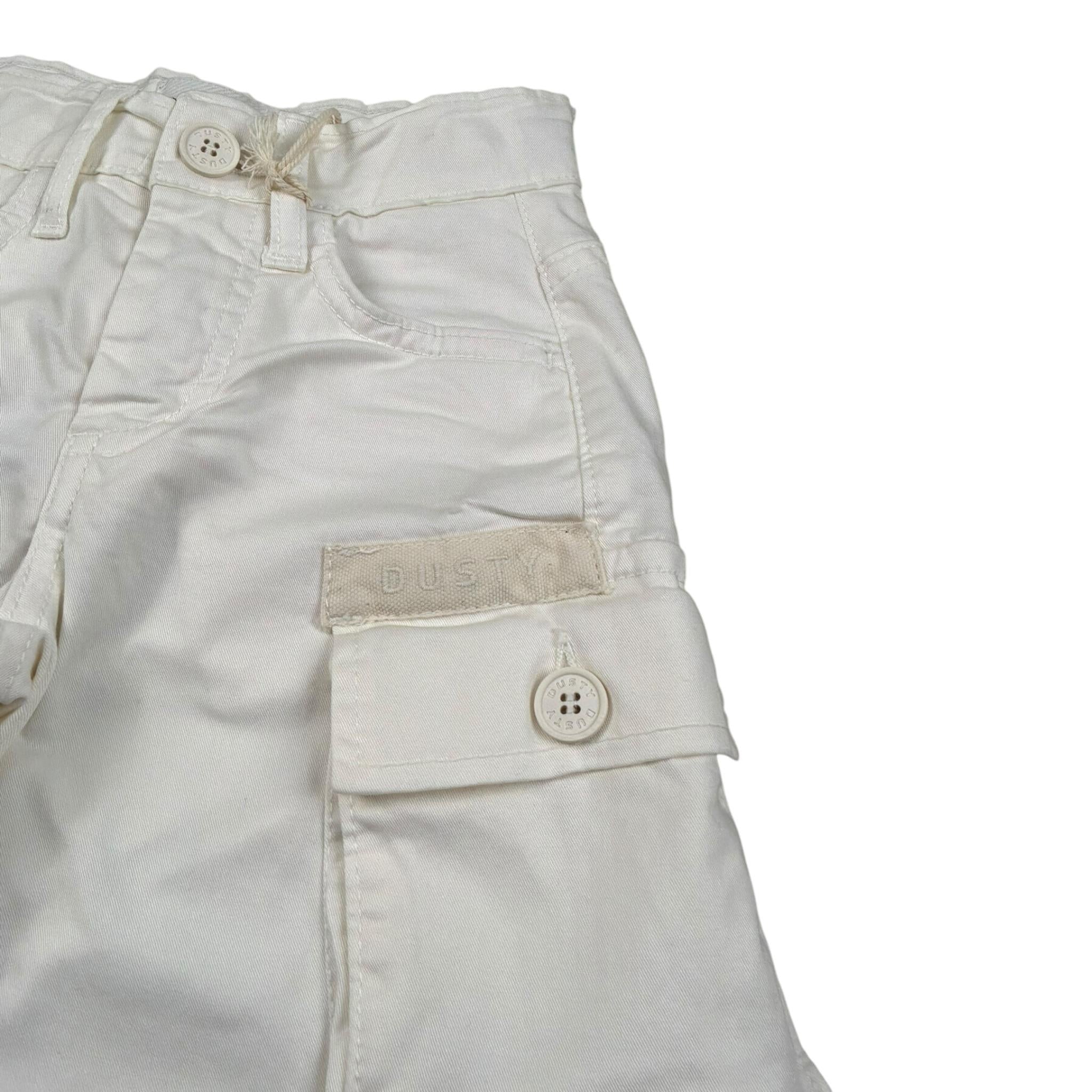 Dusty Color Pantalone Tinta Unita Modello Palazzo per Neonata DJWS5020PAN PANNA DUSTY COLOR 