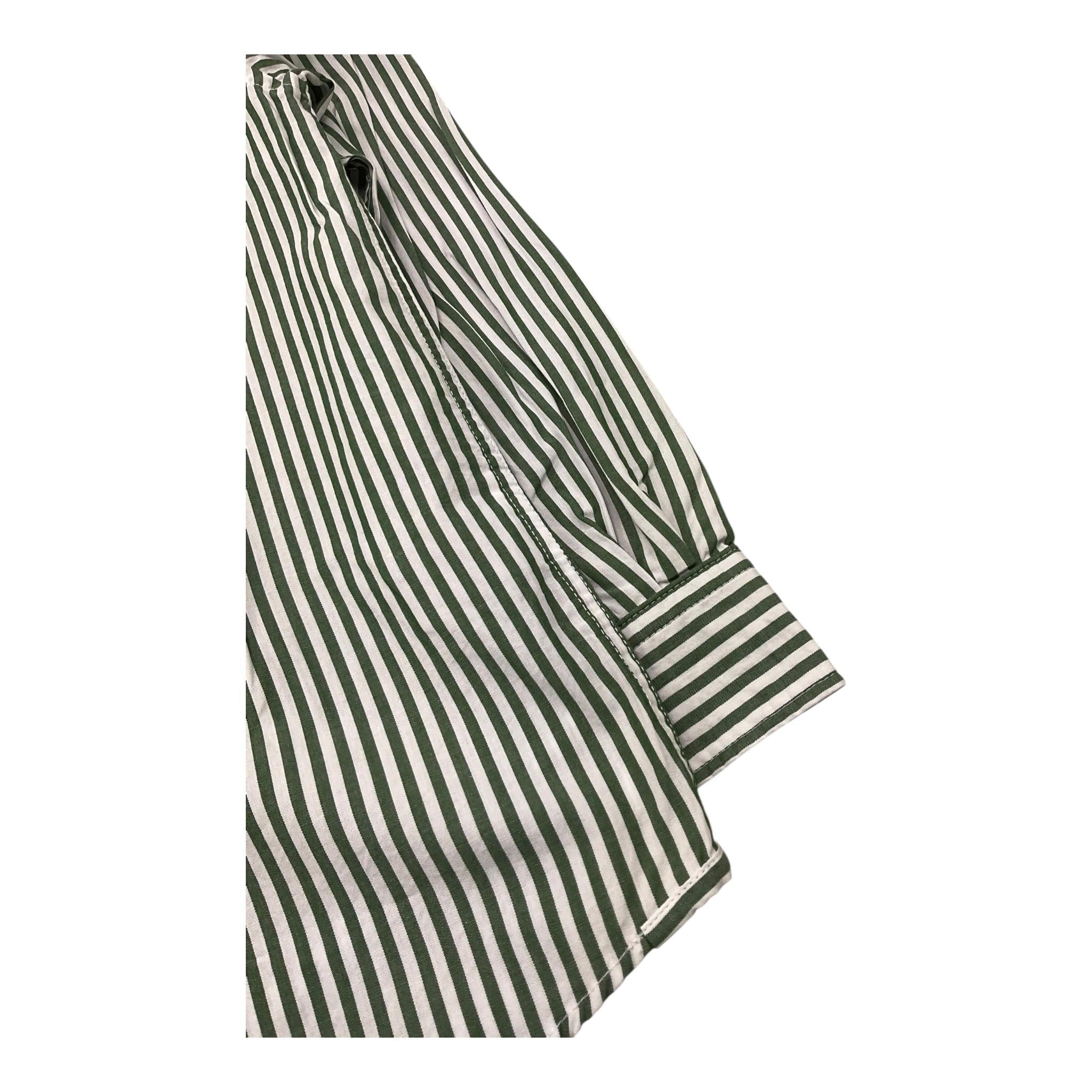 Sun68 Camicia Tinta Unita con Fantasia A Righe per Bambino CPS35303 BIANCO SUN68 