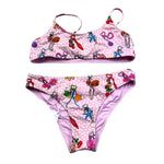 Saint Barth Costume 2 Pezzi Fascia-Slip per Bambina PARTY21 ROSA SAINT BARTH 