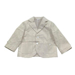 Le Bebe' Giacca Tinta Unita per Neonato LBB5397 BEIGE LE BEBE' 