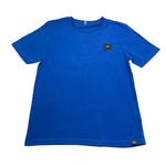 F**K T-Shirt Girocollo Tinta Unita con Logo per Bambino FJ23411RY COBALTO F**K 