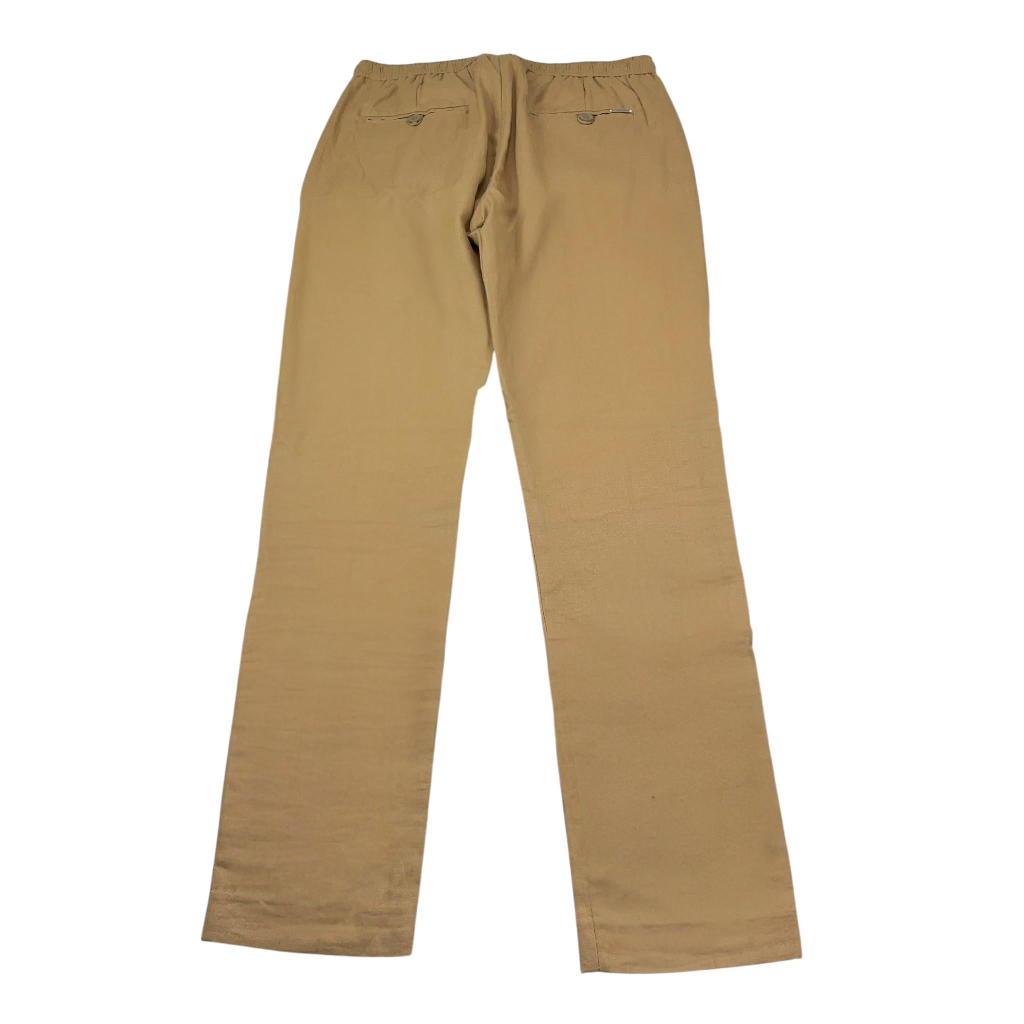 Antony Morato Pantalone tinta unita con Elastico In Vita Beige per Bambino MKTR00215X BEIGE ANTONY MORATO 