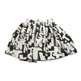 TWINSET gonna tinta unita logata Nero per Bambina 232GJ2252 NERO TWINSET 