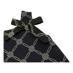 Elisabetta Franchi Pagliaccetto Giromanica Tinta Unita con Fantasia per Neonata EGTA008 NERO ELISABETTA FRANCHI 