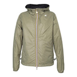 K-Way Giubbino Reversibile Bicolore per Bambino K61314W NERO/VERDE K-WAY 