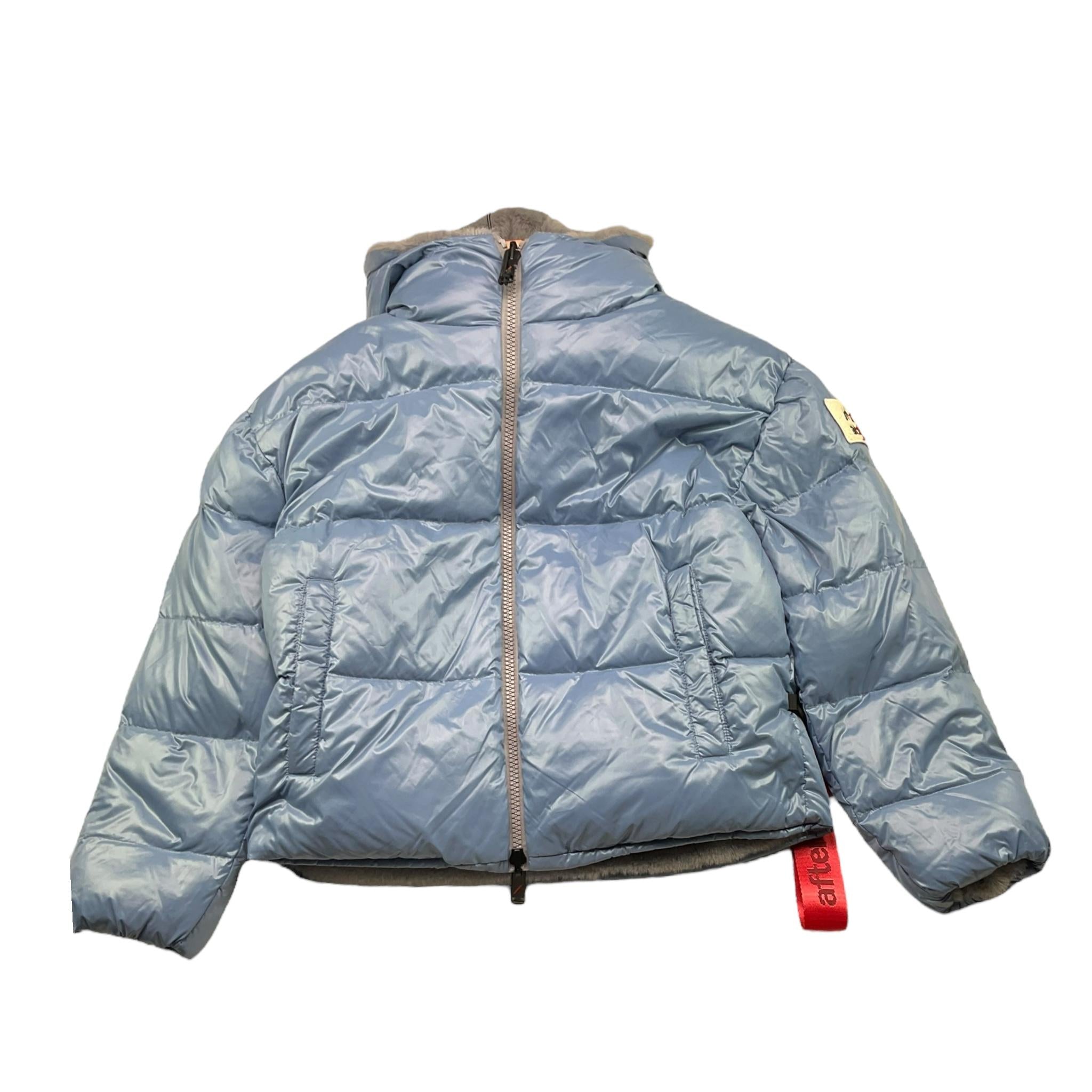 AFTER LABEL giubbino bicolore con cappuccio reversibile Grigio/azzurro per Bambina 3441O00003 GRIGIO/AZZURRO AFTER LABEL 