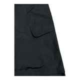 Msgm Einfarbige Hose mit elastischer Taille Schwarz für Mädchen