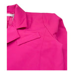 Met Giacca Modello Crop Tinta Unita per Bambina ME299 FUXIA MET 