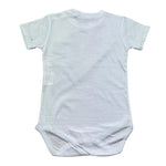 Manuel & Frank Body Mezza Manica Tinta Unita per Neonato BFMGG BIANCO MANUEL & FRANK 