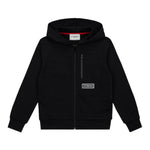 ICEBERG felpa con zip e cappuccio tinta unita Nero per Bambino MFICE5316J NERO ICEBERG 