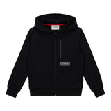 ICEBERG felpa con zip e cappuccio tinta unita Nero per Bambino MFICE5316J NERO ICEBERG 