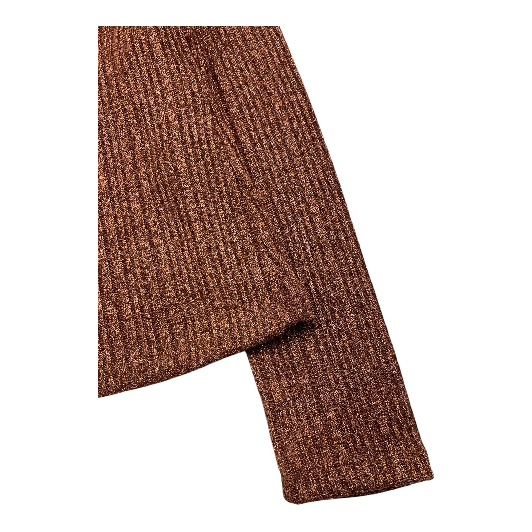 FUN & FUN maglia tinta unita girocollo Marrone per Bambina FCJTS00084X MARRONE FUN & FUN 