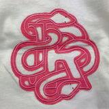 JOHN RICHMOND shirt girocollo tinta unita con stampa in contrasto Bianco per Neonata RIA25070TS BIANCO JOHN RICHMOND 