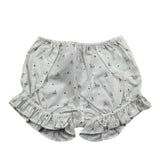 Wedoble Culotte Tinta Unita con Stampe per Neonata V2504721E BIANCO WEDOBLE 