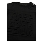 John Richmond T-Shirt Girocollo Tinta Unita con Logo per Neonato RIP26015TS NERO JOHN RICHMOND 