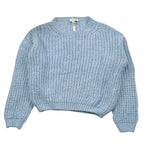 Magil Maglia Girocollo Tinta Unita per Bambina EJRI AZZURRO MAGIL 