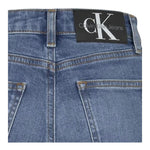 Calvin Klein Short In Denim Tinta Unita con Girovita Regolabile per Bambina IG0IG01978 BLU CALVIN KLEIN 
