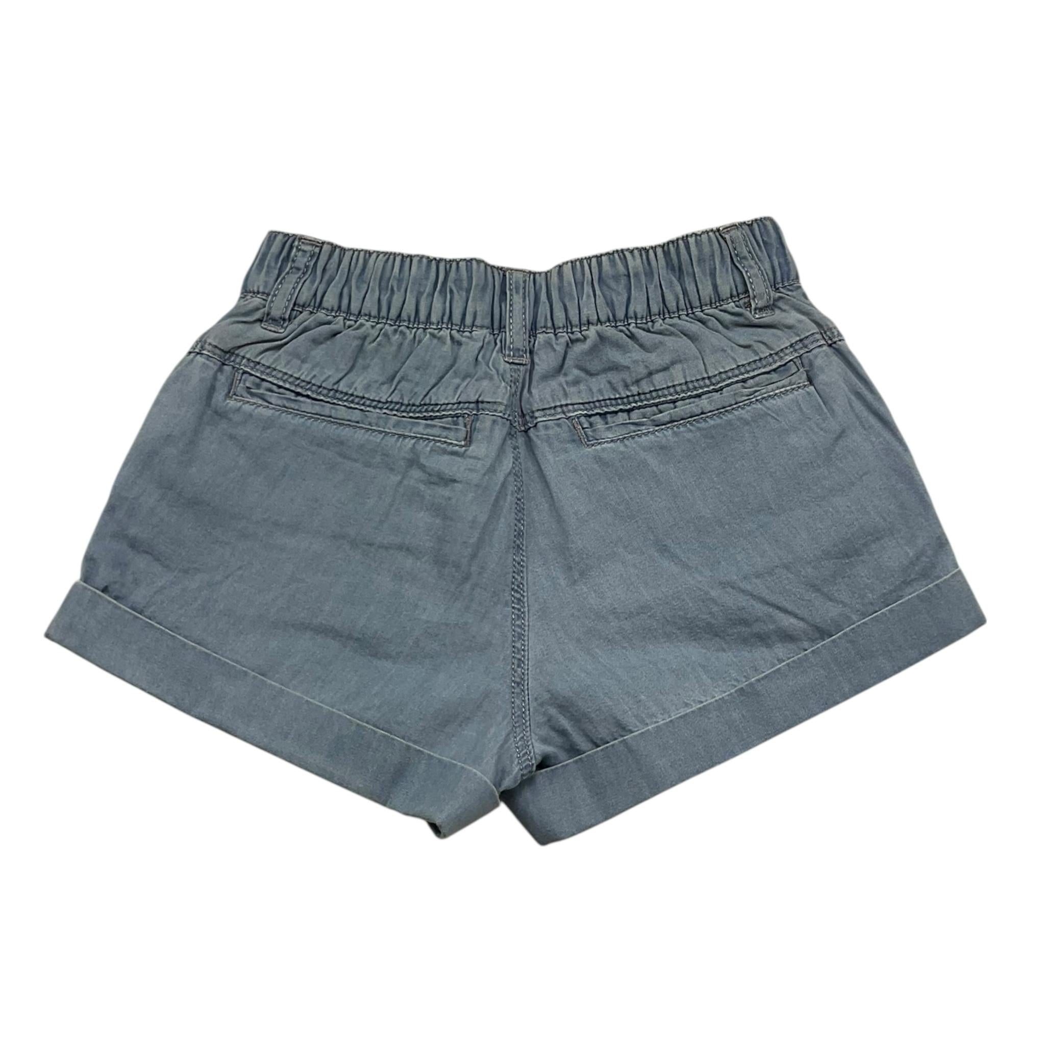 U.S. Polo Assn Short Tinta Unita In Denim con Elastico In Vita per Bambina US416570022 AZZURRO U.S. POLO ASSN 