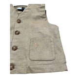 Trussardi Gilet Tinta Unita con Taschini per Neonato TIP26057GT BEIGE TRUSSARDI 