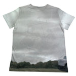 Monnalisa T-Shirt Girocollo con Stampa Fantasia per Bambino 259603 BEIGE MONNALISA 