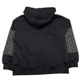 JOHN RICHMOND felpa con zip e cappuccio tinta unita con logo Nero per Bambino RBA25034FE NERO JOHN RICHMOND 