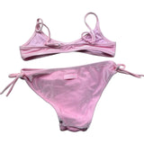 Saint Barth Costume 2 Pezzi Slip-Fascia per Bambina PALO002X ROSA SAINT BARTH 