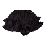 Twinset Short Tinta Unita Cn Elastico In Vita Nero Per Bambina