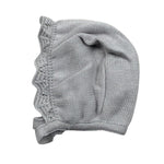 Mac Ilusio'N Cappello Tinta Unita con Ricami per Neonata G032 GRIGIO MAC ILUSIO'N 