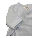 TEDDY E MINOU tutina tinta unita con lacci Azzurro per Neonato I23TU028C0059 AZZURRO TEDDY E MINOU 