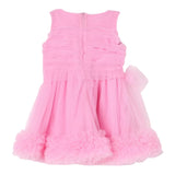 Liu Jo Abito Tinta Unita con Tulle per Neonata KA5115X ROSA LIU JO 