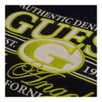Guess T-Shirt Girocollo Tinta Unita con Stampe per Bambino N5RI23K8HM4J BLU GUESS 