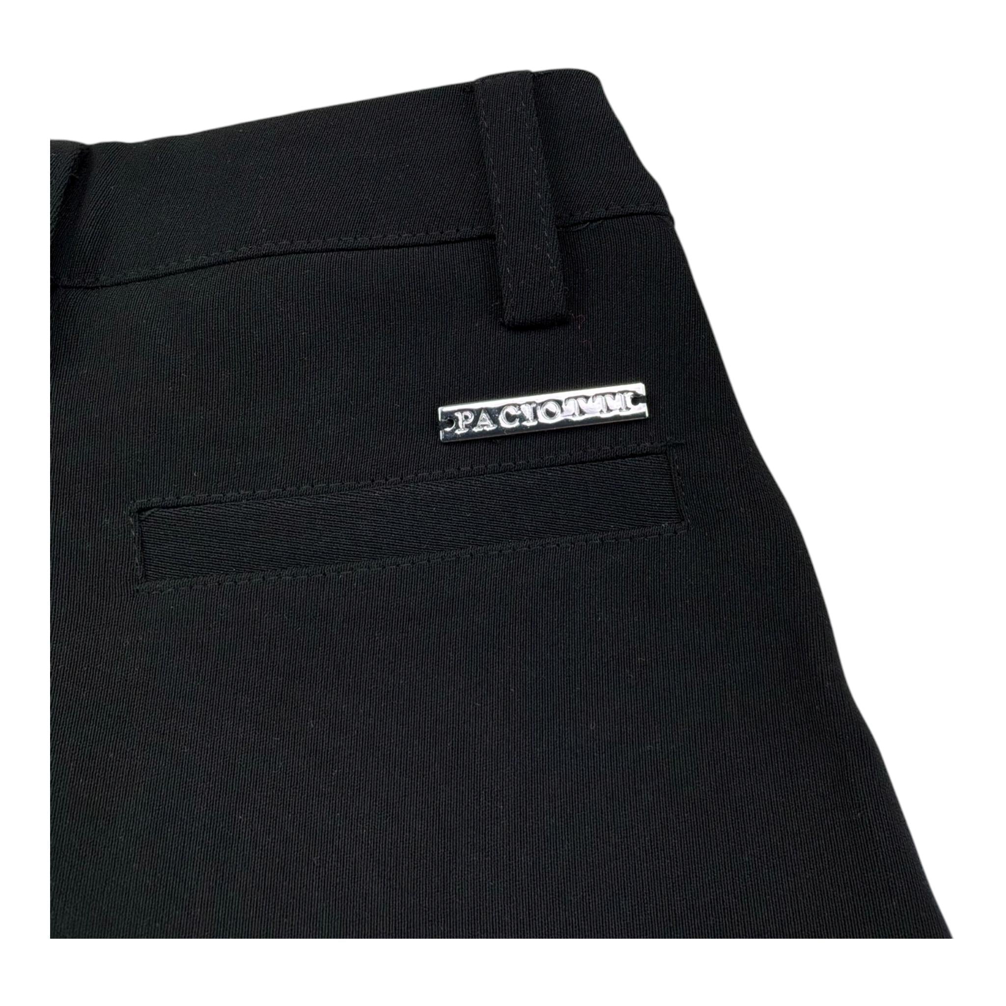 Cesare Paciotti Bermuda Tinta Unita con Girovita Regolabile per Neonato BMP5156BX NERO CESARE PACIOTTI 