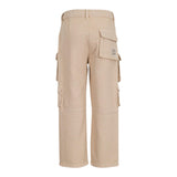 Dou Dou Pantalone Modello Cargo Tinta Unita per Bambina DW6P30 BEIGE DOU DOU 