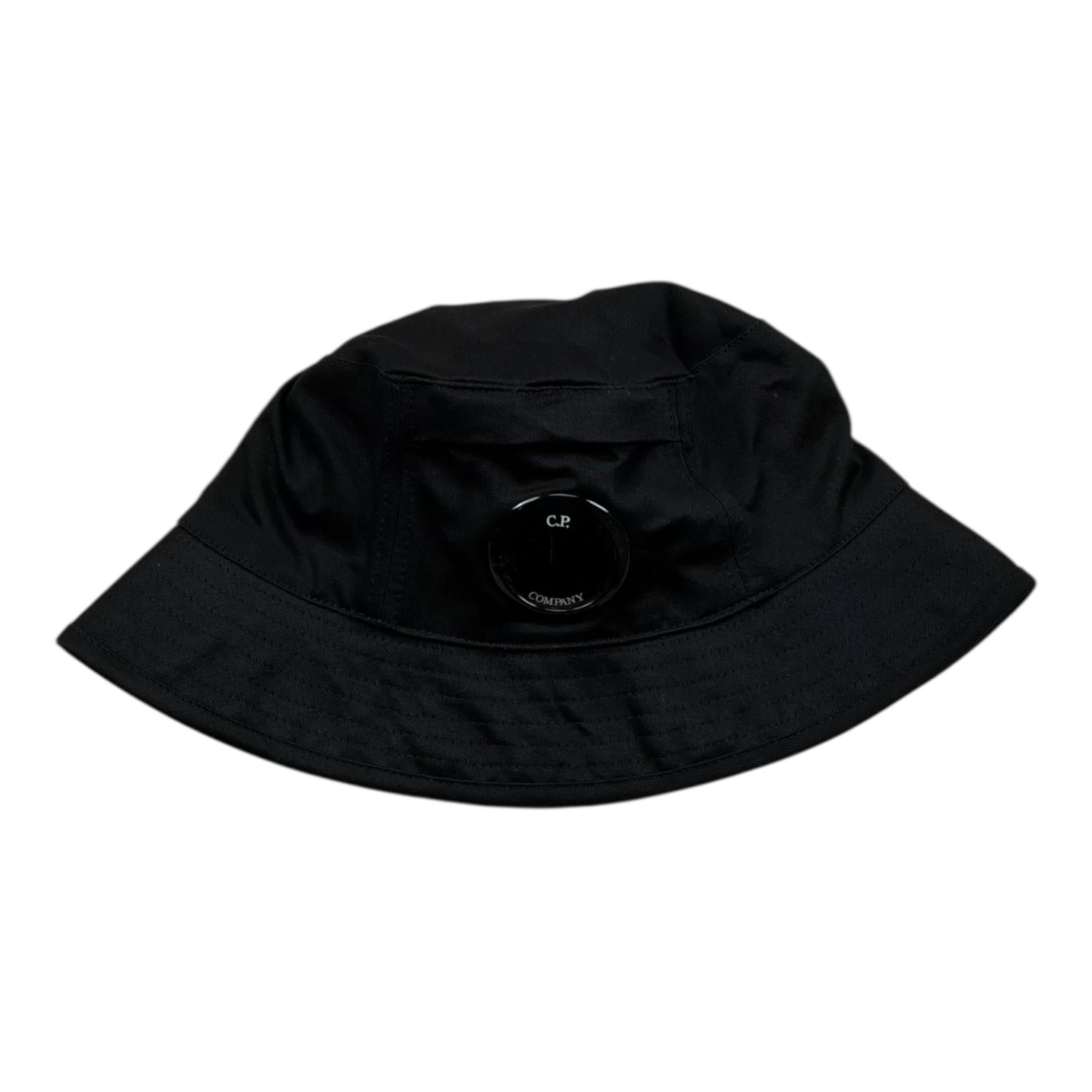 C.P. Company Cappello Pescatore Tinta Unita per Bambino CMX006 NERO C.P. COMPANY 