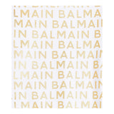 BALMAIN felpa chiusa girocollo tinta unita cn loghi Bianco per Bambino BT4R00 BIANCO BALMAIN 