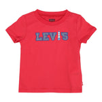 Levi'S T-Shirt Tinta Unita con Stampa per Neonato 6EM317 ROSSO LEVI'S 