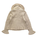 MAYORAL cardigan tinta unita con colletto rimovibile Beige per Bambina 4362XXX BEIGE MAYORAL 