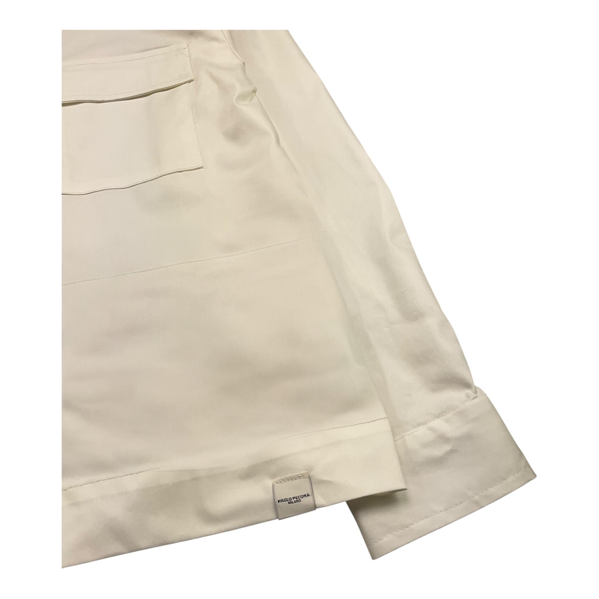 Paolo Pecora Camicia Manica Lunga Tinta Unita per Bambino PP4067 PANNA PAOLO PECORA 