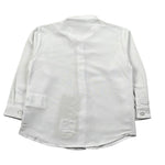 Manuel Ritz Camicia Manica Lunga Tinta Unita Collo Coreano per Bambino MR3096 BIANCO MANUEL RITZ 