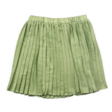 Vicolo Gonna Tinta Unita con Elastico In Vita Verde per Bambina