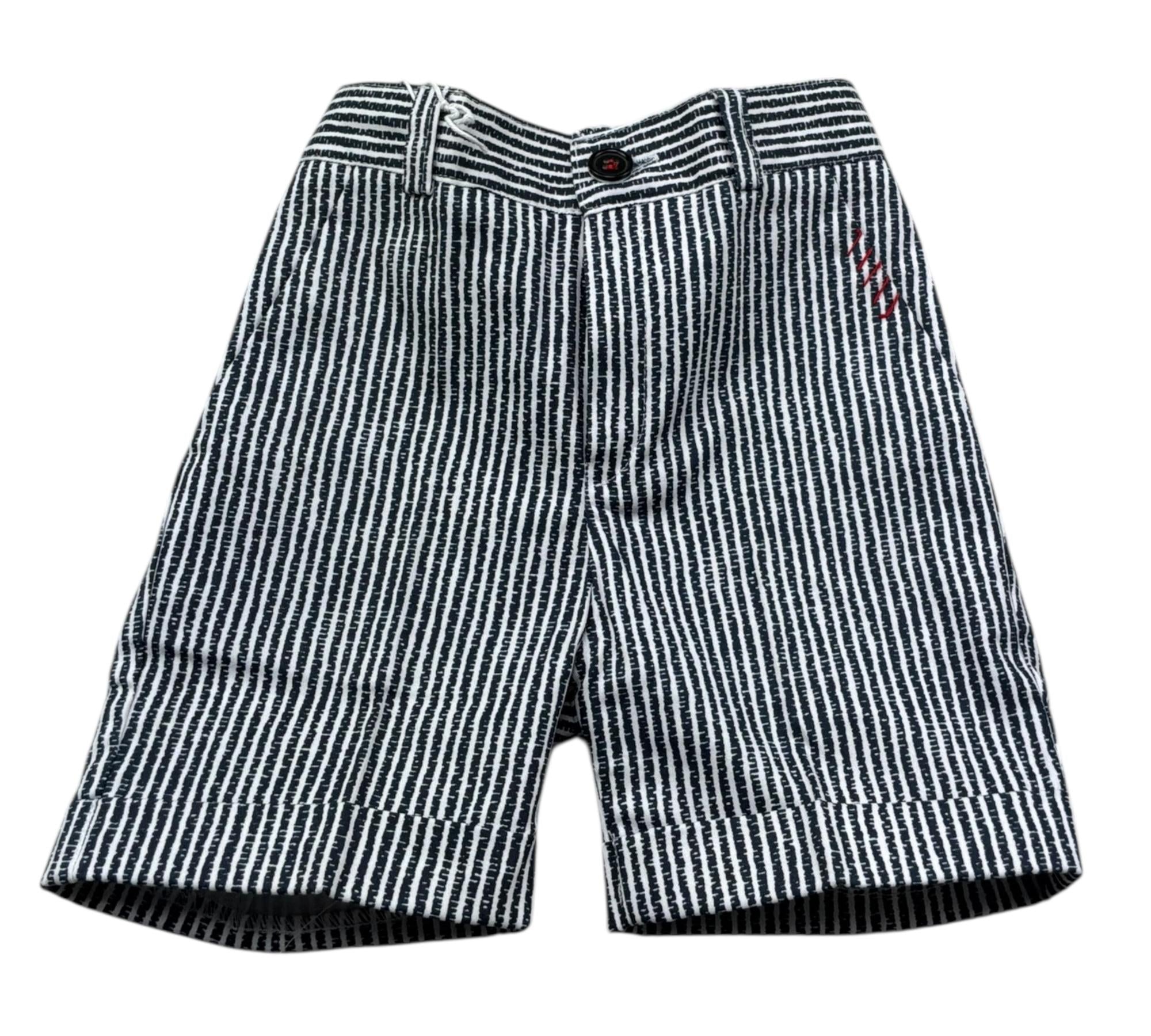 Manuel & Frank Bermuda Fantasia A Righe  per Neonato MNF BLU MANUEL & FRANK 