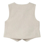 Mayoral Gilet Tinta Unita con Bottoni per Neonato 1303 BEIGE MAYORAL 