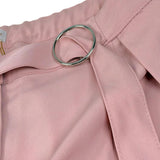 Alice Pi Pantalone Tinta Unita Modello A Palazzo per Bambina 2419 ROSA ALICE PI 