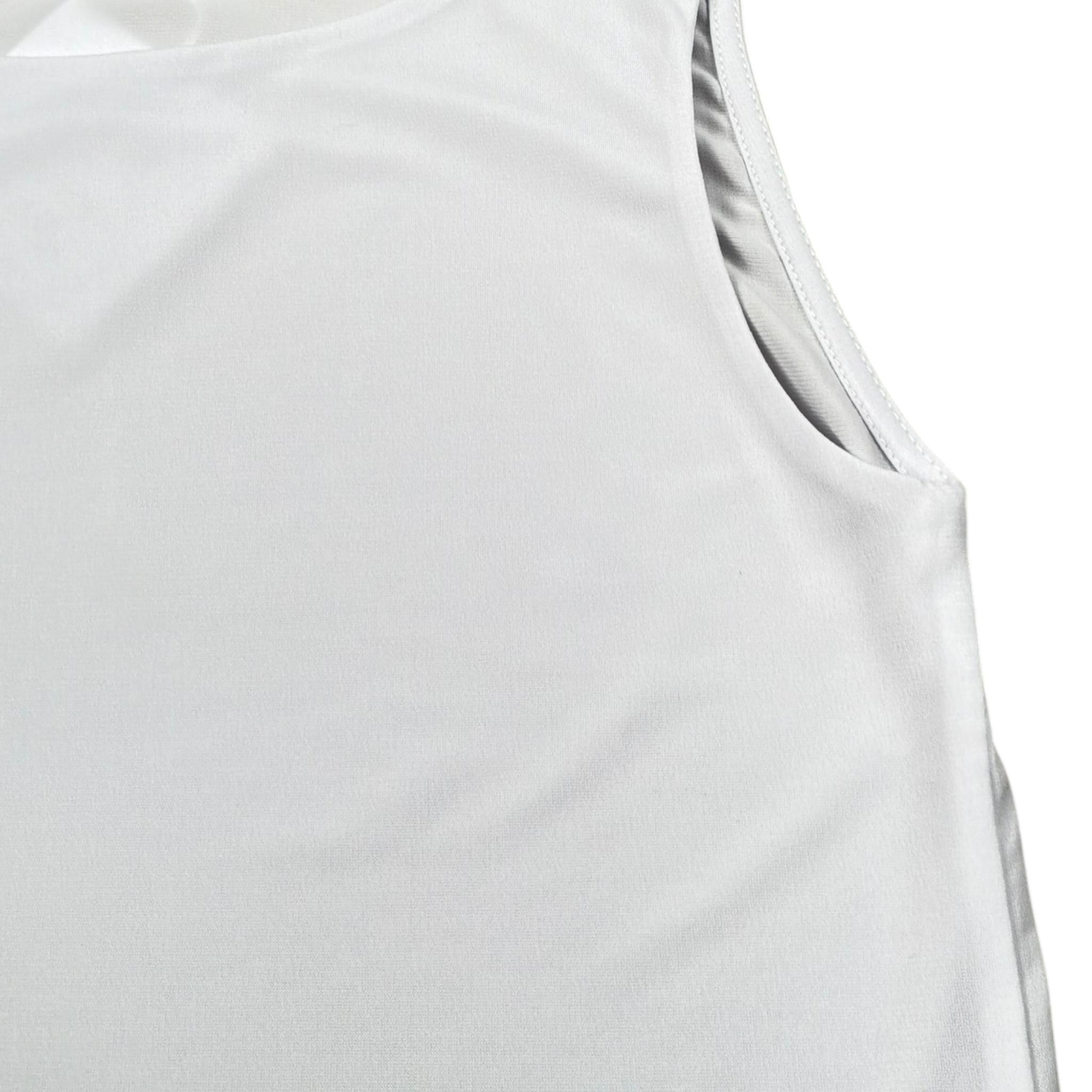 Lu Lu By Miss Grant Canotta Girocollo Tinta Unita per Bambina LL3475 BIANCO LU LU BY MISS GRANT 