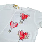 Liu Jo Completo 2 Pezzi Pantalone-T-Shirt Bianco per Neonata HA0053 BIANCO LIU JO 