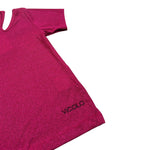 Vicolo T-Shirt tinta unita con Logo Viola per Bambina 3146M200124 VIOLA VICOLO 