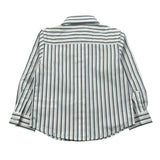 Pure Firenze Camicia Manica Lunga Fantasia A Righe per Neonato PC03177 BIANCO PURE FIRENZE 