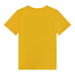 Kenzo T-Shirt Girocollo tinta unita Senape per Bambino K60357 SENAPE KENZO 