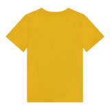 Kenzo T-Shirt Girocollo tinta unita Senape per Bambino K60357 SENAPE KENZO 